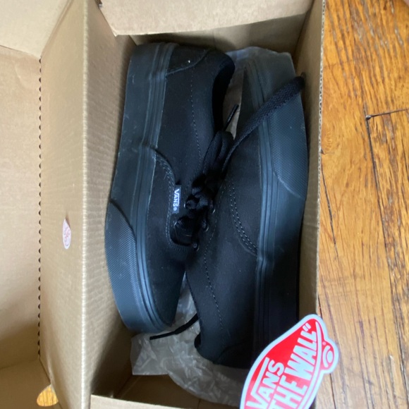 Black canvas Vans sneakers - Picture 6 of 7